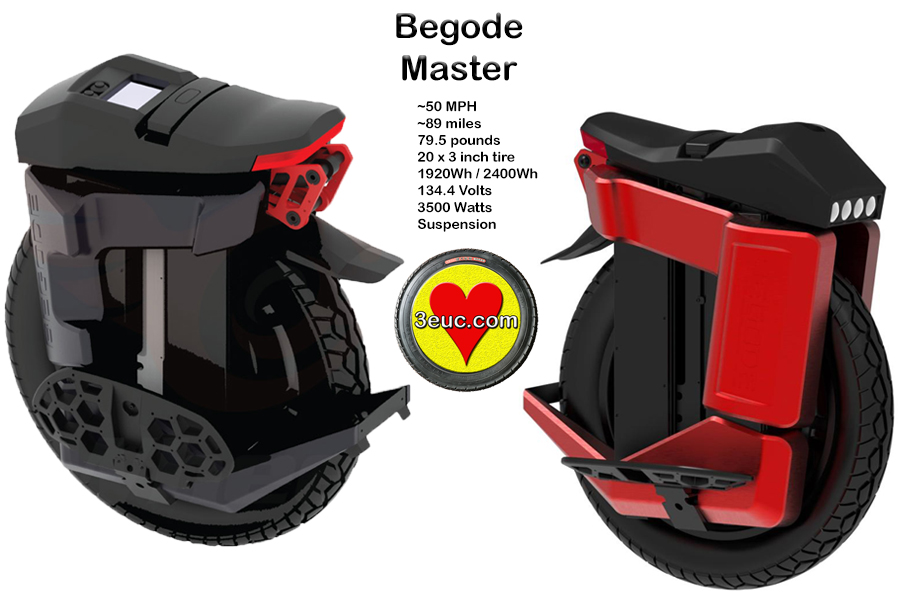 3euc Begode Master EUC (electric unicycle)